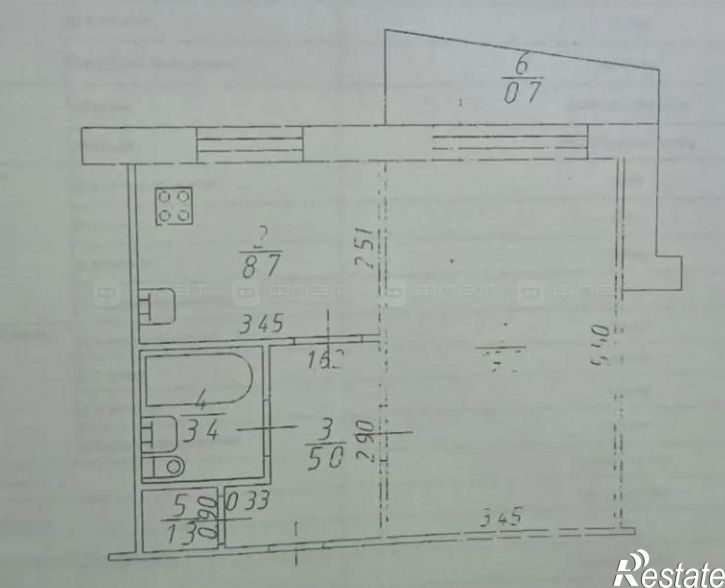 1-комн квартира ул. Адоратского, дом 51