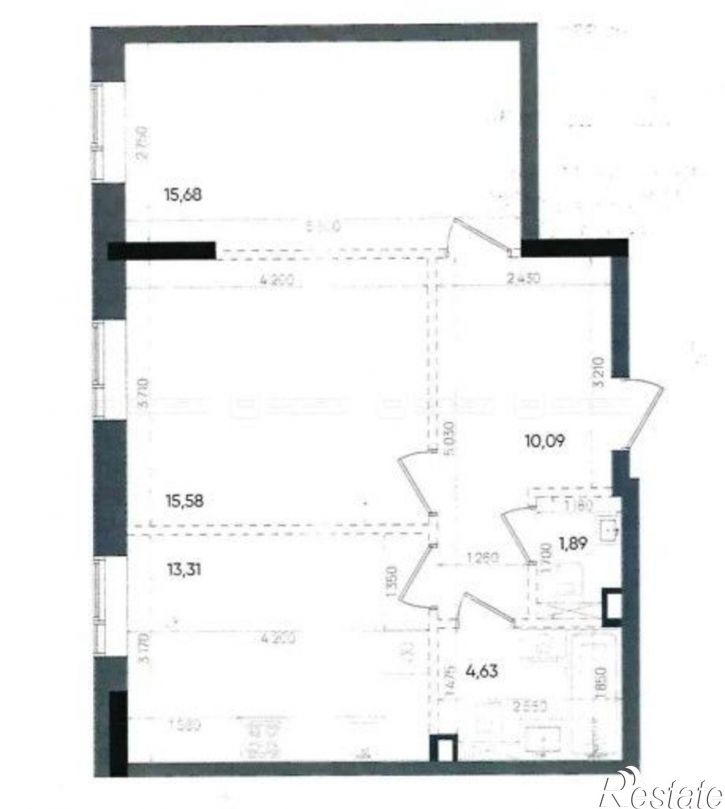 2-комн квартира в новом доме ул. Бухарская, дом 5