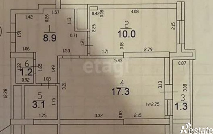 1-комн квартира пр-кт Альберта Камалеева, 34В,  д. 34В