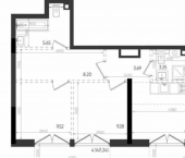 2-комн, 72 кв м, этаж 3/8 ул Аскара Шейх-Али, 1 4