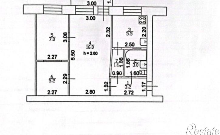 2-комн квартира ул Мира, 1,  д. 1
