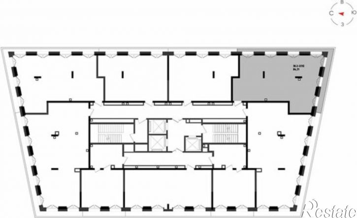 3-комн квартира в новом доме ул Аскара Шейх-Али, 1 4,  д. 1 4,  к. 4