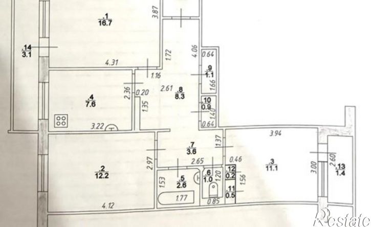3-комн квартира ул Ломжинская, 5,  д. 5