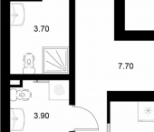 2-комн, 60 кв м, этаж 17/21 ул Техническая, 21А