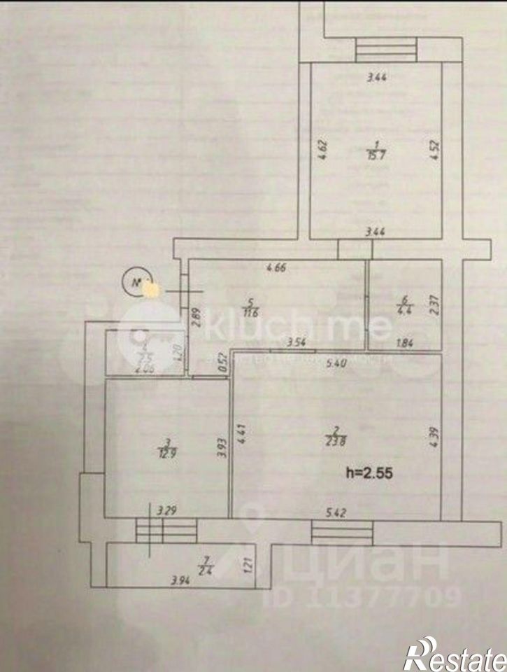 2-комн квартира ул Галимджана Баруди, 18А,  д. 18А