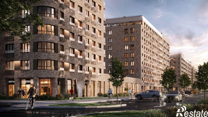 3-комн квартира в новом доме Завокзальная улица