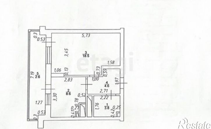 1-комн квартира ул Наиля Юсупова, 13,  д. 13