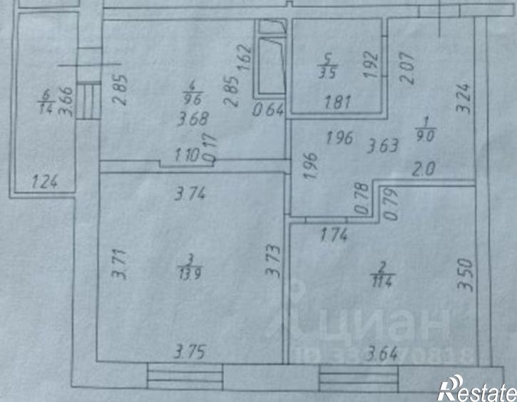 2-комн квартира в новом доме ул Родины, 24Б,  д. 24Б