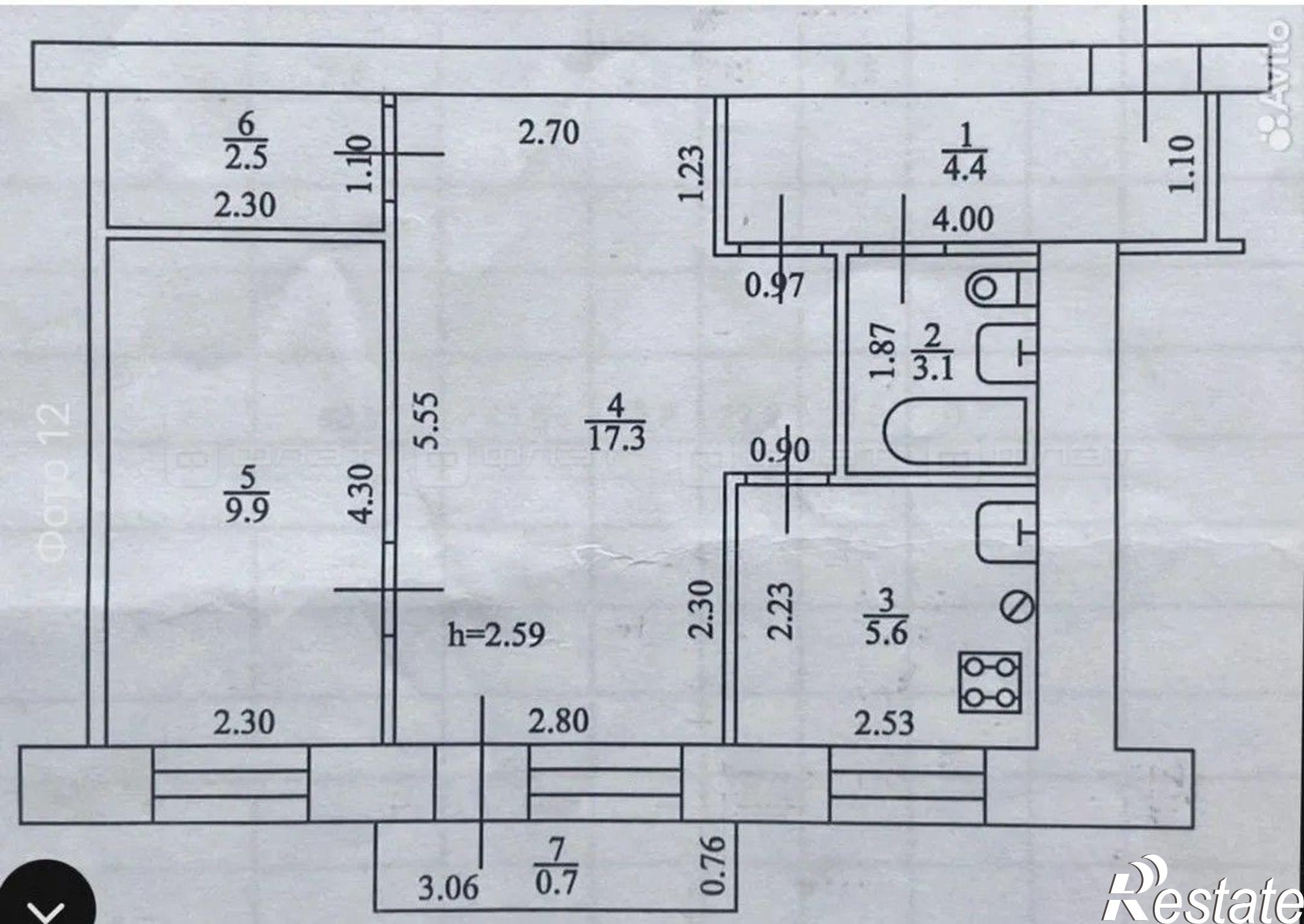 Купить квартиру за 8 250 000 рублей на ул. Искра, дом 8