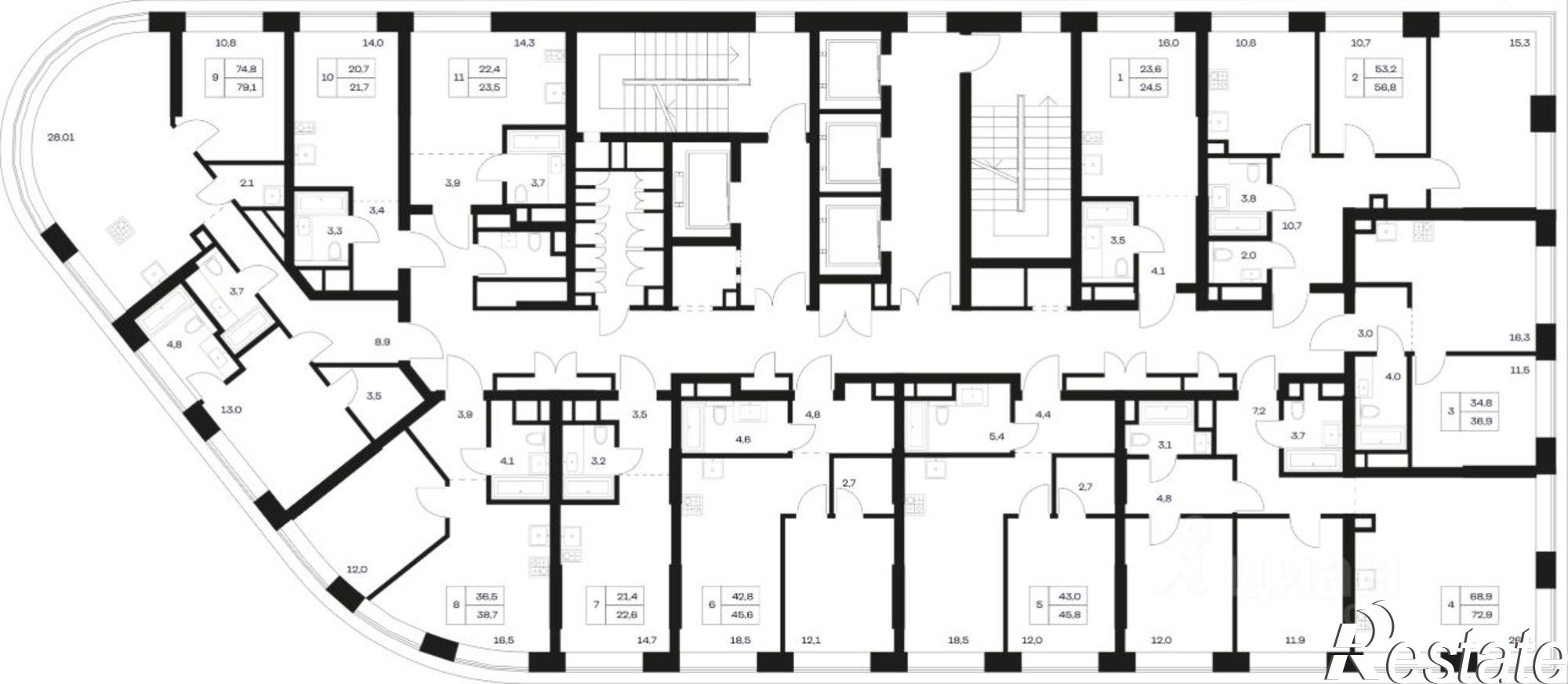 Купить квартиру за 21 874 300 рублей