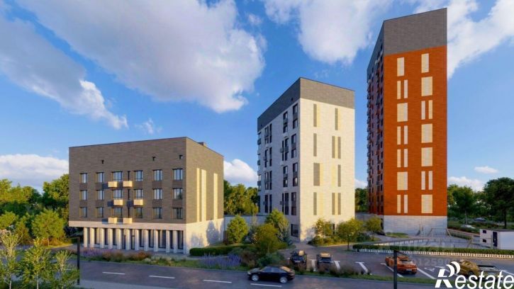 2-комн квартира в новом доме