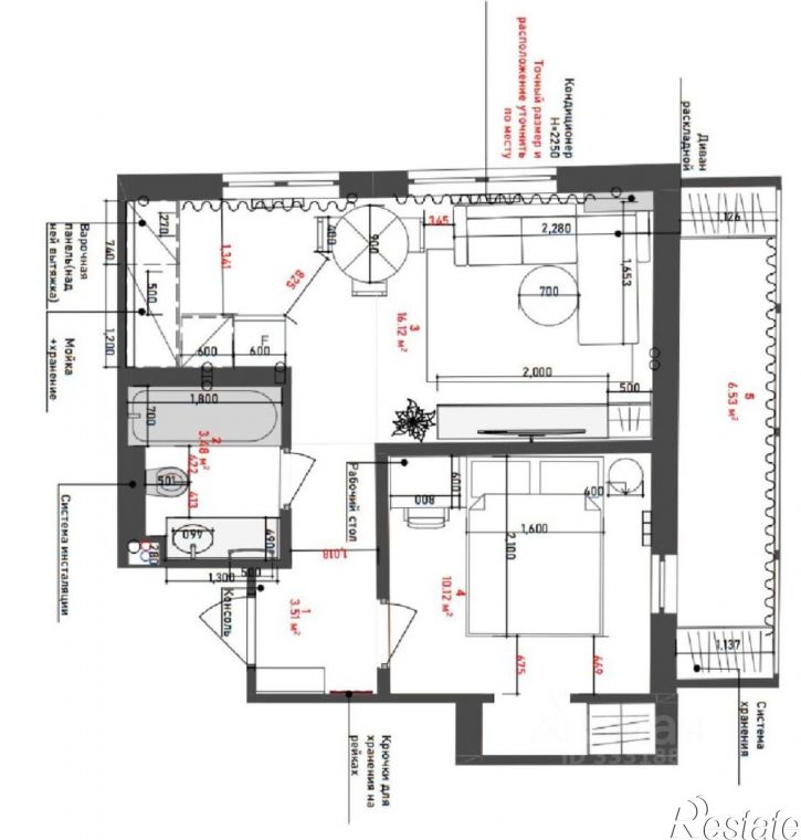 1-комн квартира ул Юлиуса Фучика, 34,  д. 34