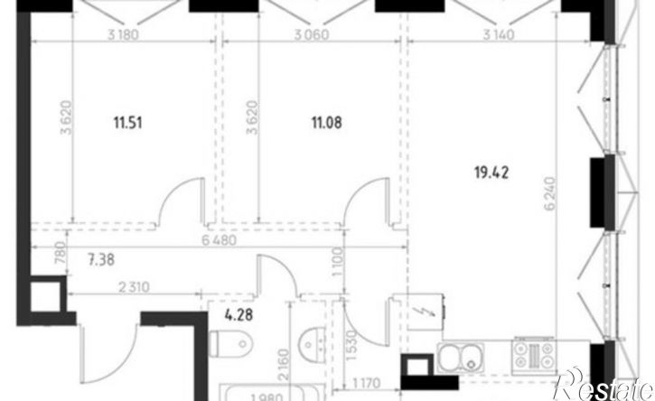 3-комн квартира ул Дулата Али, 13,  д. 13