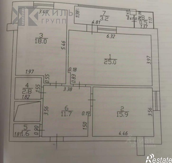 2-комн квартира ул Чистопольская, 34,  д. 34