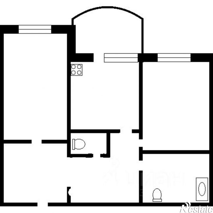2-комн квартира ул Баки Урманче, 8,  д. 8