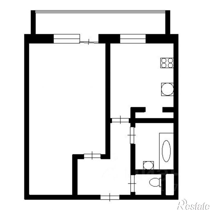 1-комн квартира пр-кт Ямашева, 9,  д. 9