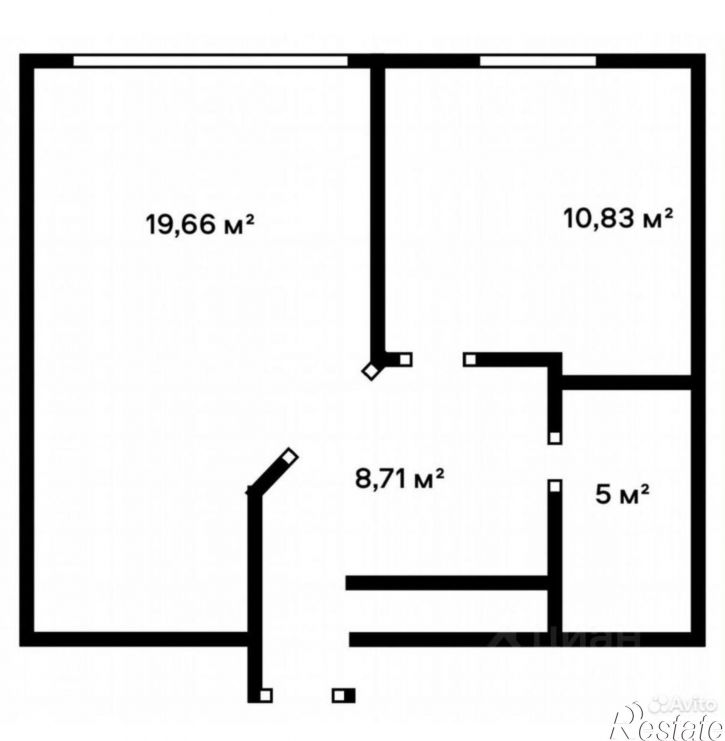 1-комн квартира ул Ягодинская, 25,  д. 25