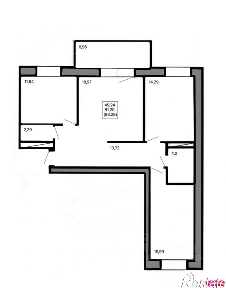 3-комн квартира ул Краснококшайская, 84,  д. 84