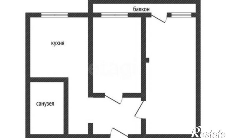 2-комн квартира ул Комиссара Габишева, 7,  д. 7