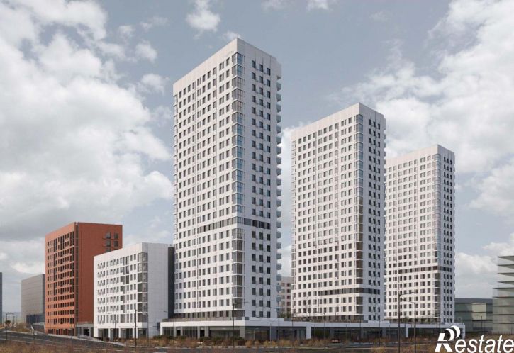 3-комн квартира в новом доме ул 1-я Владимирская, 109а,  д. 109а