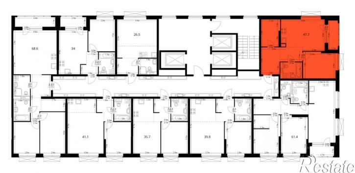 1-комн квартира в новом доме ул Халитова, 4А,  д. 4А