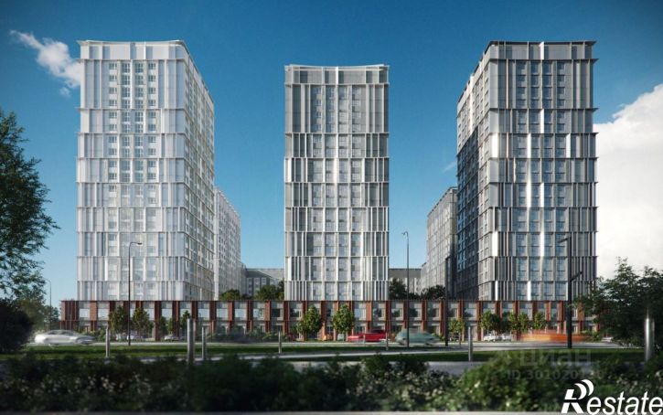 1-комн квартира в новом доме улица Петра Полушкина