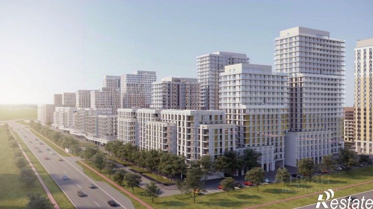 1-комн квартира в новом доме улица Петра Полушкина