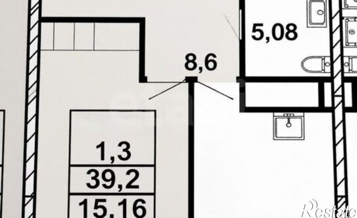 1-комн квартира ул Братьев Батталовых, 20А 2,  д. 20А 2,  к. 2