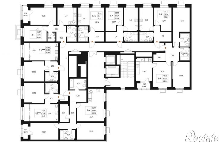 3-комн квартира в новом доме Авангардная улица, 90Б,  д. 90Б