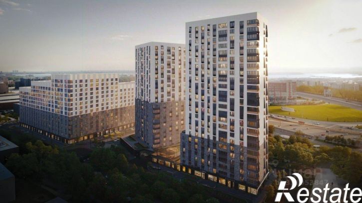 1-комн квартира в новом доме Гвардейская улица, 53к5,  д. 53к5