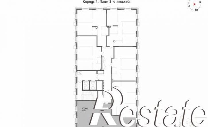 3-комн квартира в новом доме ул Бухарская, 5,  д. 5
