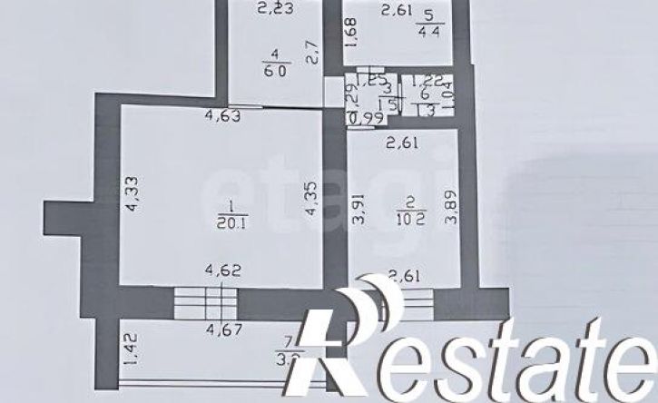 1-комн квартира улица Журналистов, 30,  д. 30