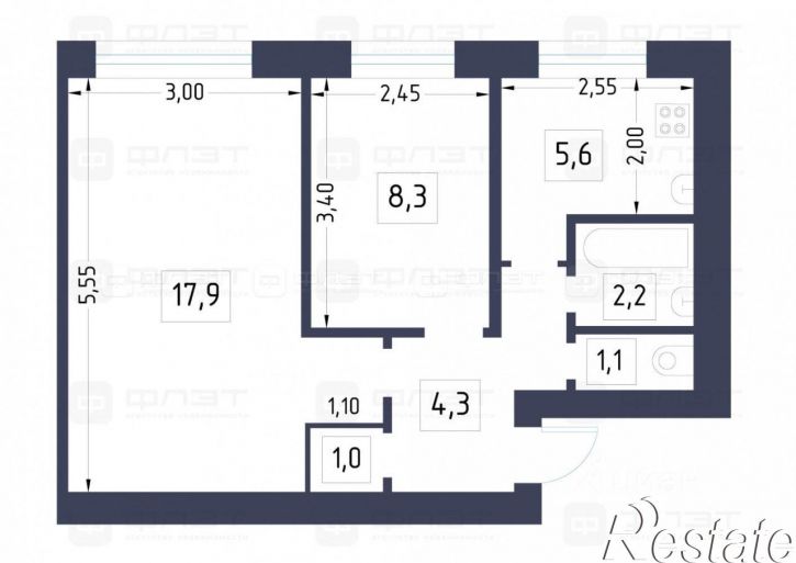 2-комн квартира Роторная улица, 29,  д. 29