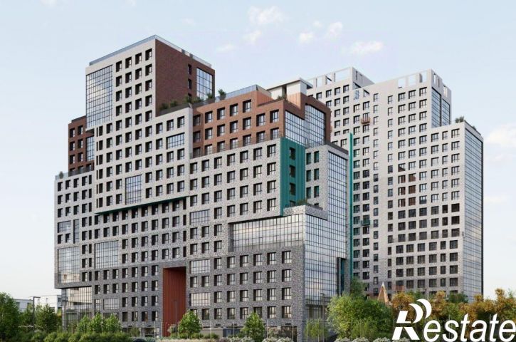 3-комн квартира в новом доме Портовая улица, 37В к2,  д. 37В к2
