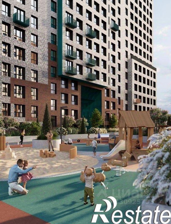 3-комн квартира в новом доме Портовая улица, 37В к2,  д. 37В к2