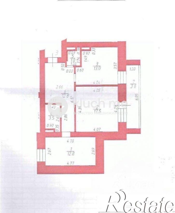 2-комн квартира улица Гаврилова, 56 к3,  д. 56 к3