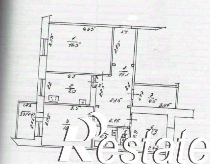 3-комн квартира улица Академика Завойского, 14,  д. 14