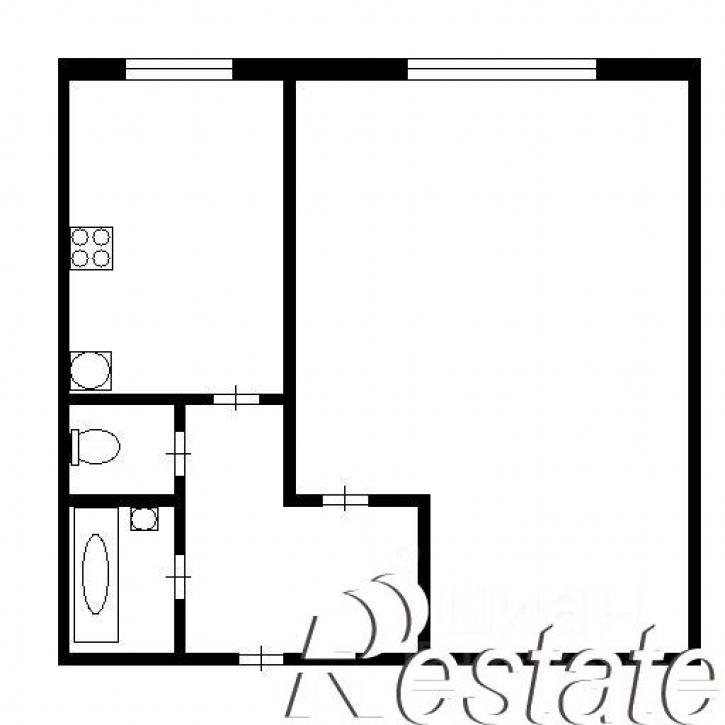 1-комн квартира проспект Ямашева, 104 к2,  д. 104 к2