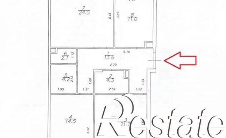 3-комн квартира улица Лукина, 50А,  д. 50А
