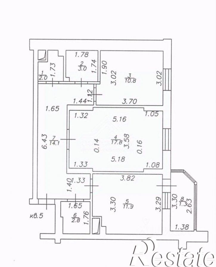 2-комн квартира улица Наиля Юсупова, 13,  д. 13