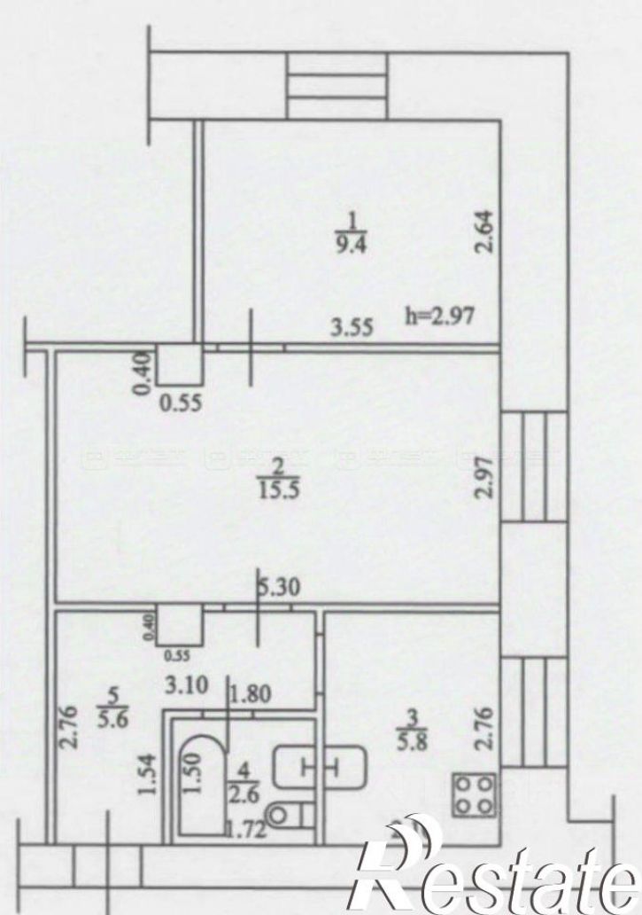 2-комн квартира улица Правды, 23,  д. 23