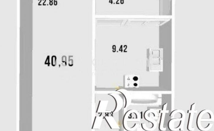 1-комн квартира улица Рашида Нежметдинова, 11 к4,  д. 11 к4