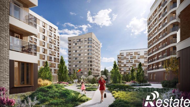 1-комн квартира в новом доме Завокзальная улица, 40А,  д. 40А