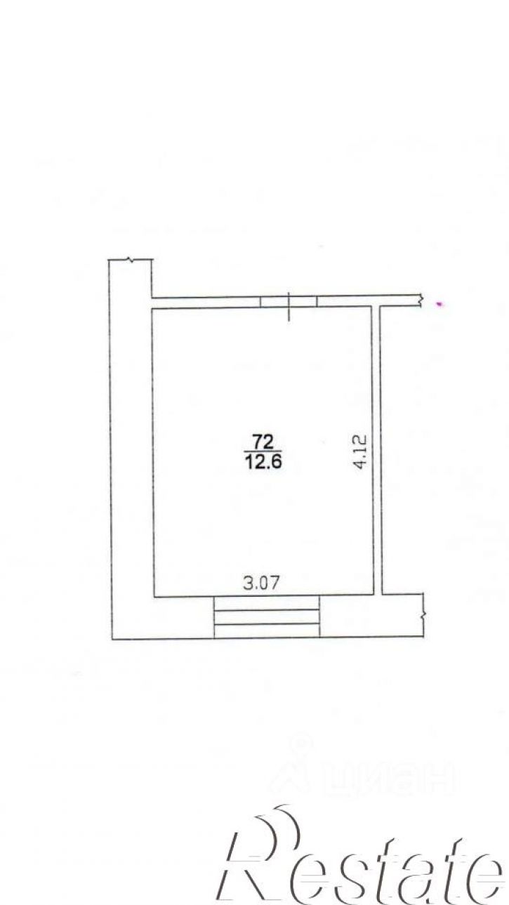1-комн квартира улица Космонавтов, 10,  д. 10