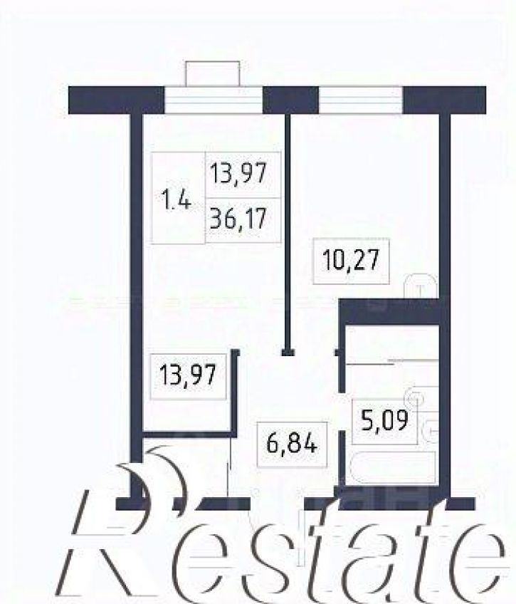 1-комн квартира улица Ярышлар, 8,  д. 8