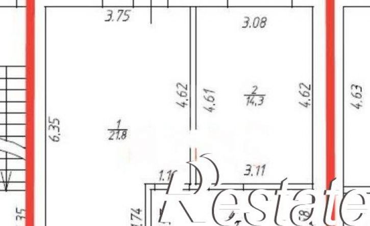 2-комн квартира Республика Татарстан (Татарстан), территория Ферма-2, 76