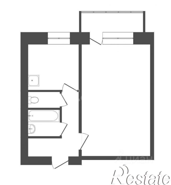 1-комн квартира улица Сафиуллина, 18,  д. 18