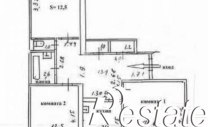 3-комн квартира улица Рихарда Зорге, 84,  д. 84