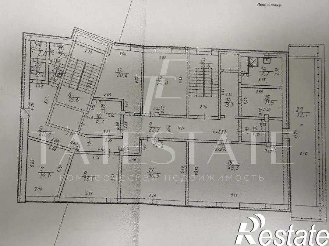 Сдать офис, помещение под офис за 417 600 рублей на улица Абсалямова, 36