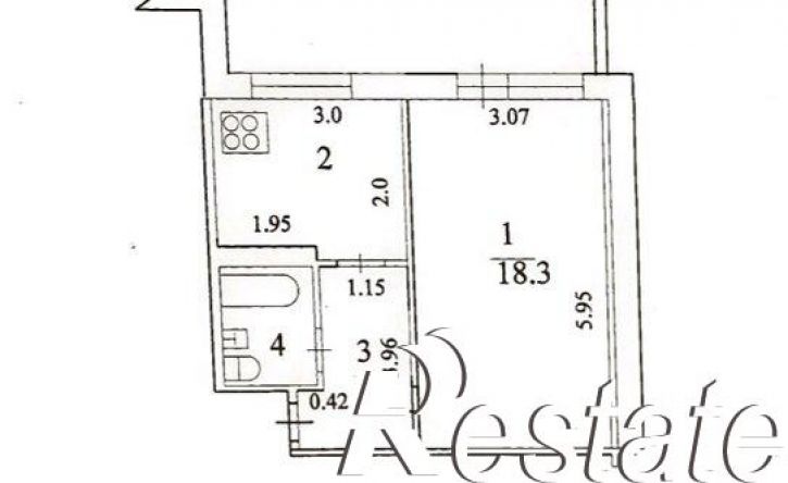 1-комн квартира проспект Ямашева, 112,  д. 112